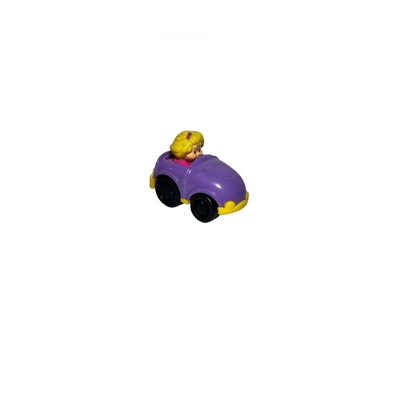 Fisher-Price Wheelies Loops n’ Swoops Amusement Park Purple Car ONLY - Picture 1 of 6